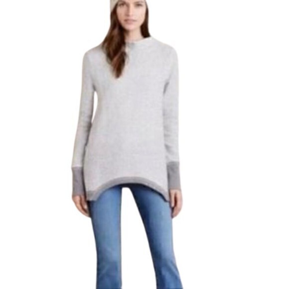 [Anthropologie] Inari Knit Shark Bite Sweater - Size M